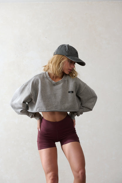 CROPPED SWEATSHIRT