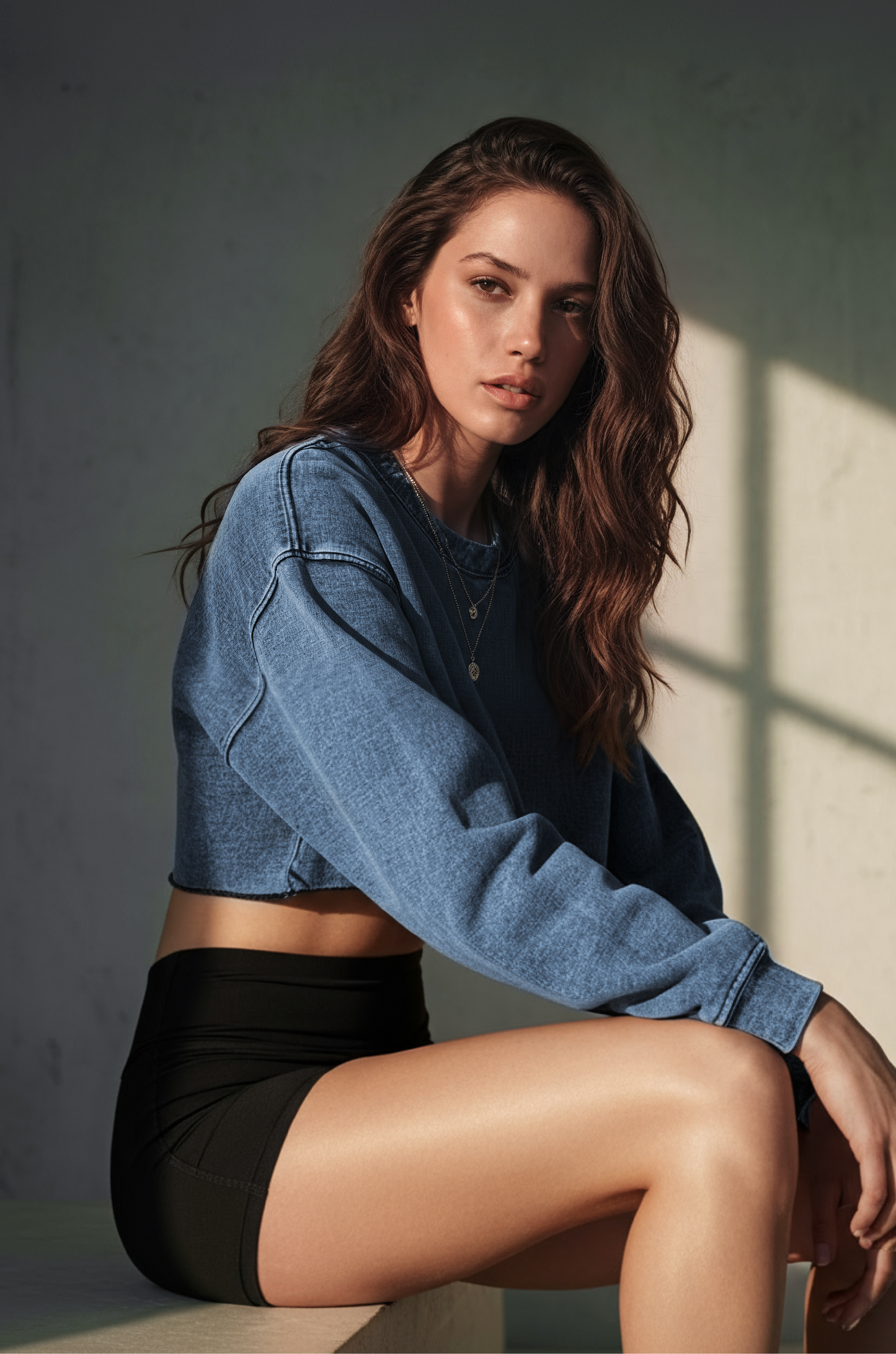 CROPPED SWEATSHIRT